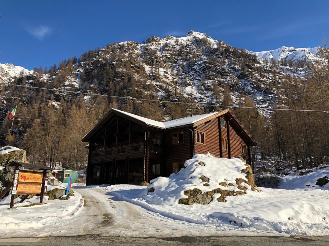 Chalet Rosa Dei Monti Piamprato Buitenkant foto